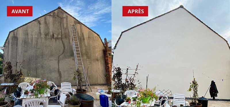 Nettoyage et peinture façade - PROKEMPER COUVERTURE : artisan peintre à Quimper et dans un rayon de 70 km aux alentours dans le Finistère (29) : Nettoyage, traitement anti-mousse, ravalement peinture façade, boiseriese et ferronnerie, imperméabilisation façade. iIntervention sur QUIMPER et dans un rayon de 70 km aux alentours, dans le Finistère (29).