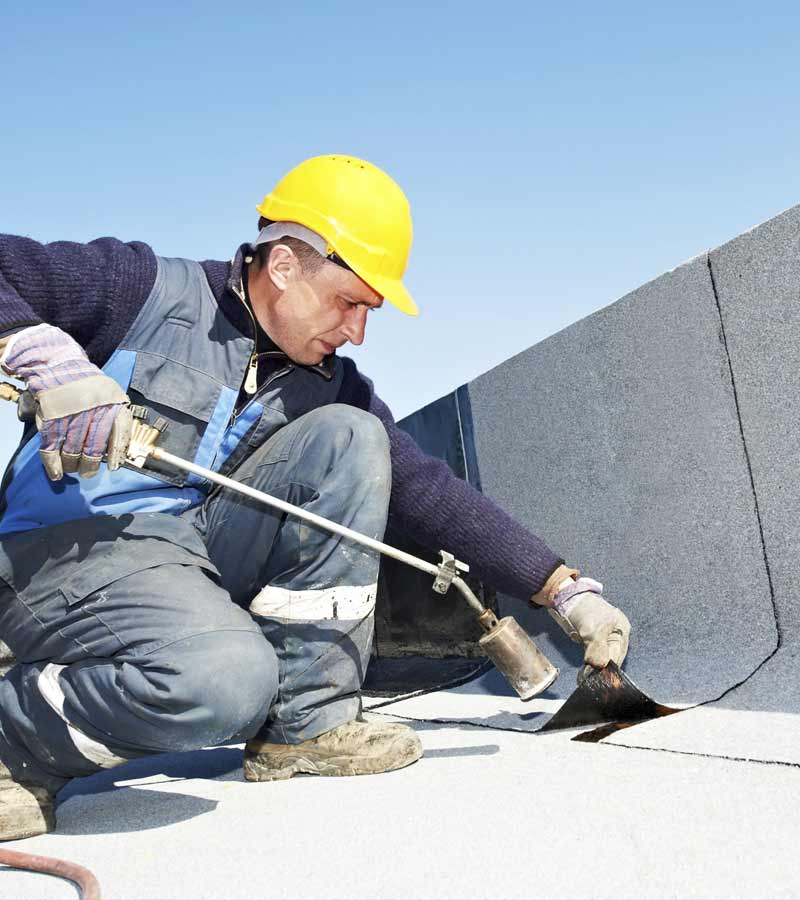 Étanchéité toit plat terrasse - PROKEMPER COUVERTURE : artisan couvreur étancheur à Quimper et dans un rayon de 70 km aux alentours dans le Finistère (29): Etanchéité toit plat terrasse par membrane bitumeuse. Artisan couvreur … iIntervention sur QUIMPER et dans un rayon de 70 km aux alentours, dans le Finistère (29).